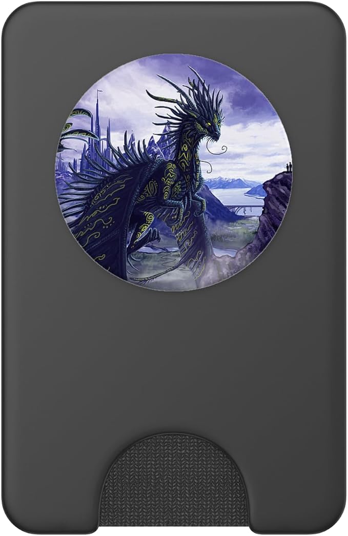 Fire Fit Designs Dragon Pop Socket for Phone Dragon PopSockets Fantasy Dragon PopSockets MagSafe PopGrip for iPhone 260027