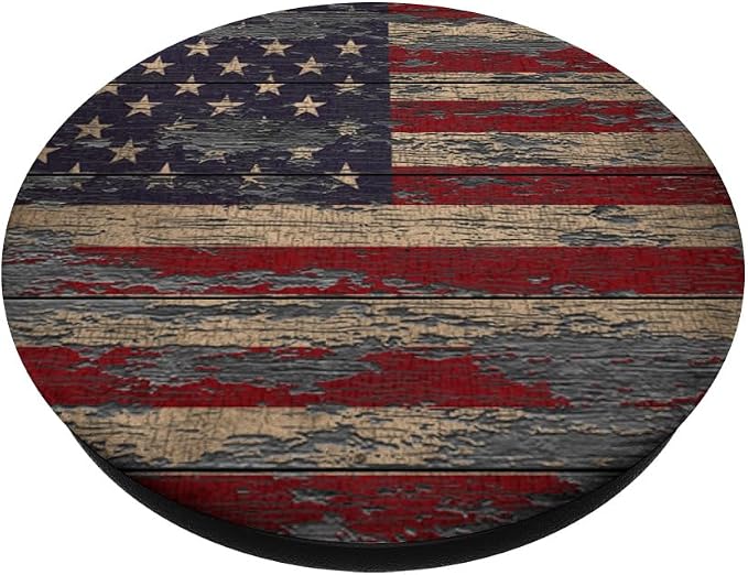 American Flag Weathered PopSockets Adhesive PopGrip