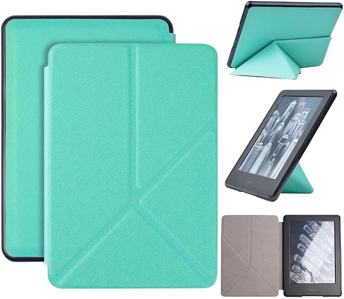 Case for 6 Kindle 11th Generation 2024/2022 Standing Origami Slim Shell Cover with Auto Wake/Sleep for Kindle 11th Generation 2022/2024 Released E-Reader Black
