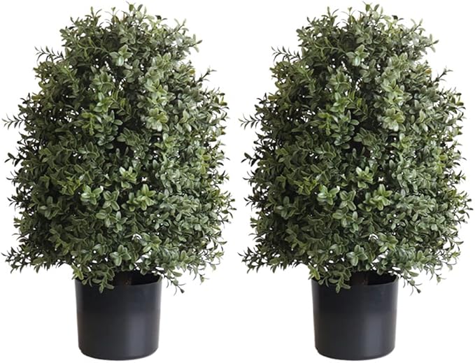 22''T Artificial Trees for Home and Office Decor Mini Bushes(2 Pack)