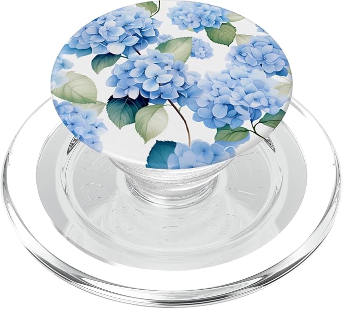 Floral Hydrangeas Flower Lover Tropical Garden PopSockets Adhesive PopGrip