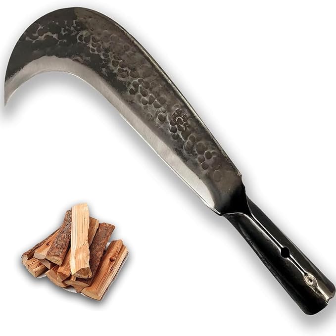 Machete Billhook Sickle Knife for Yard Work Machete for Cutting Trees Machetes Sickle Heavy Duty Machete for clearing Brush Garden Tools AxeConstruction Blade Outdoor……