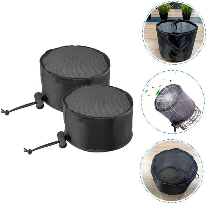 2pcs Grow Tent Accessories Oxford Cloth Grow Tent Vent Cover Elastic Band
