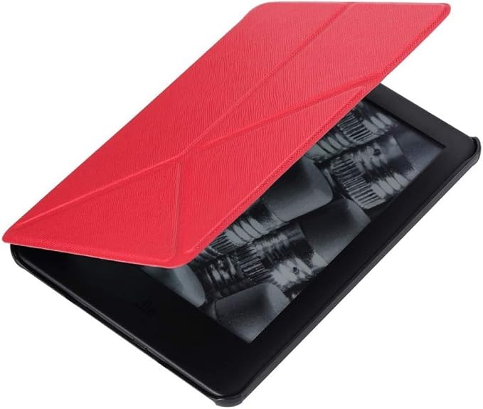 Case for 6-inch Kindle Paperwhite 4 (10th Gen 2018 Releases) Standing Origami Slim Shell Cover with Auto Wake/Sleep for Amazon Kindle Paperwhite 2018 E-Reader Black