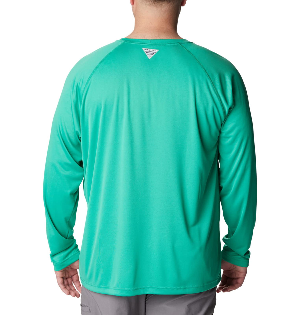 Columbia Men's Terminal Tackle Long Sleeve Shirt, Circuit/Key West Logo, 3X Tall