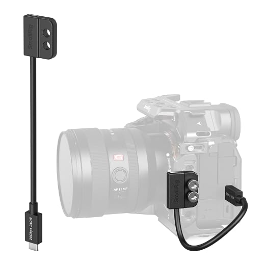 SMALLRIG USB-C Male to Female Data Cable (7.9 inch) 240W Fast Charging / 20Gbps Data Transfer for Camera Cages &amp L-Shaped Plates USB 3.2 Gen 2x2-5078