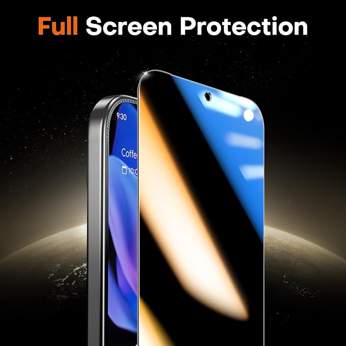 TOCOL for Pixel 2026 Screen Protector Clear | Easy Installation Bubble-Free 9H+ Tempered Glass 11FT Military Grade Shatterproof Anti-Scratch Case Friendly HD 2 Pack
