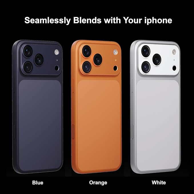 for iPhone 17 Pro Camera Lens Protector 2 Pack | Aerospace-Grade Aluminium with [ Automotive-Grade Spray Paint Craft ] | Anti-Glare Sapphire Glass | Colour-Matched Finish Pacific Blue