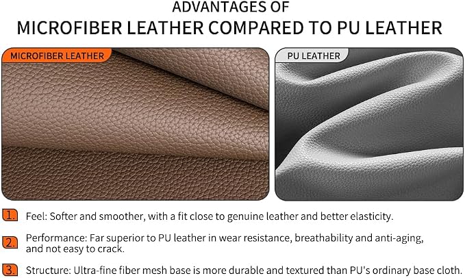 Leather Case for iPad Air 11 M2/M3/M4 &amp 10.9 4th/5th Gen Black | 2024-2026 2020/2022 Protective Shockproof Smart Cover Adjustable Stand Auto Wake/Sleep and Multiple View Angles
