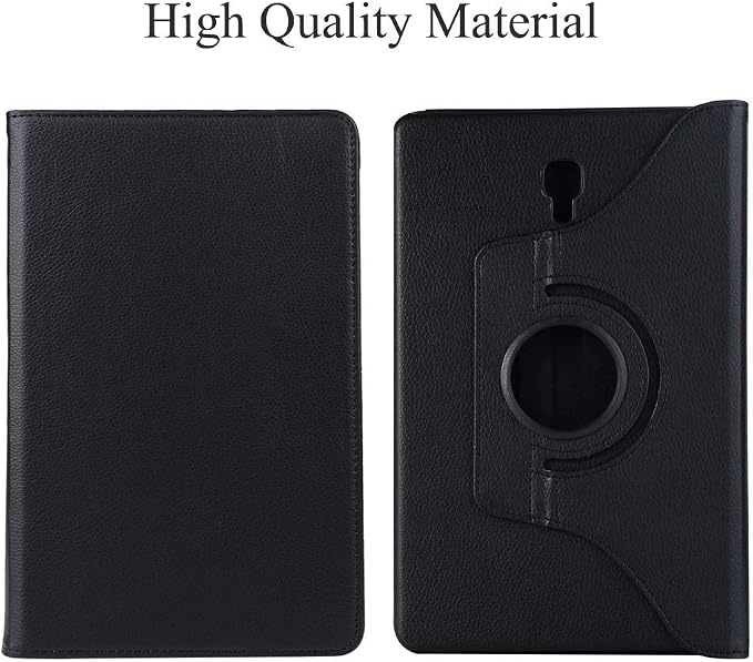 Case for Galaxy Tab A 8.0 2017 Old Model 360 Degree Rotating Case Cover for Samsung Galaxy Tab A 8.0 Inch 2017 Release (SM-T380/SM-T385) - Black
