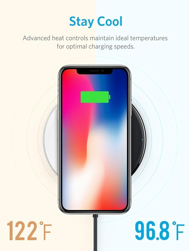 Wireless Charger Fast 7.5W and 10W Compatible with Motorola Razr Plus (20242023) Charging Pad Slim