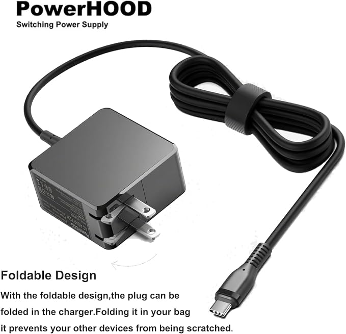 45W USB-C Charger for Anker Soundcore Boom 2 Plus A3134 Bluetooth Speaker