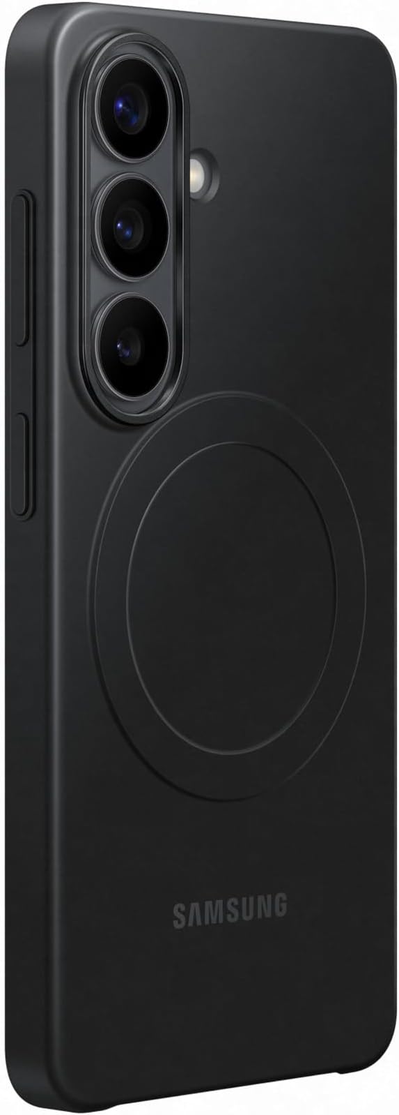 Samsung Galaxy S26 Rugged Magnet Phone Case Scratch Resistant Raised Edges Comfortable Safe Grip Black