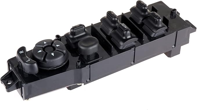 Power Window Master Control Switch Front Left Compatible 2002-2010 for Dodge Ram 2500 2002-2010 for Dodge Ram 1500, Power Window Switch 56049805AB