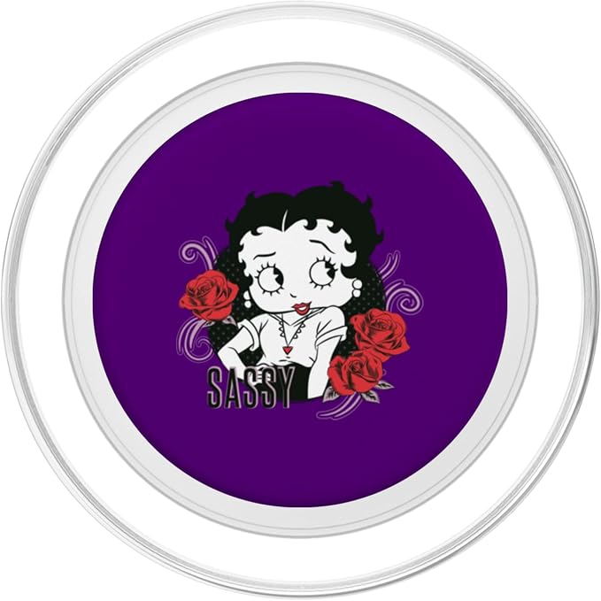 Betty Boop Sassy Roses PopSockets Adhesive PopGrip