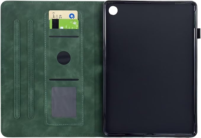 Case for Kindle Fire HD 10 &amp Fire HD 10 Plus 13th/11th Generation 2023 2021 | Synthetic Leather Flip Folio Stand Cover with Auto Wake/Sleep for Kindle Fire HD 10 &amp Fire HD 10 Plus Beach