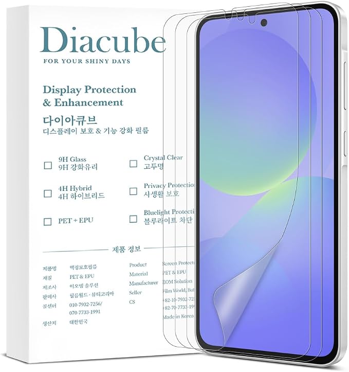 [3-Pack For Samsung Galaxy A10E Anti-Glare Matte Screen Protector [Support Fingerprint Unlock] Anti-Fingerprint Full Coverage Bubble-Free Easy Installation with Alignment Jig