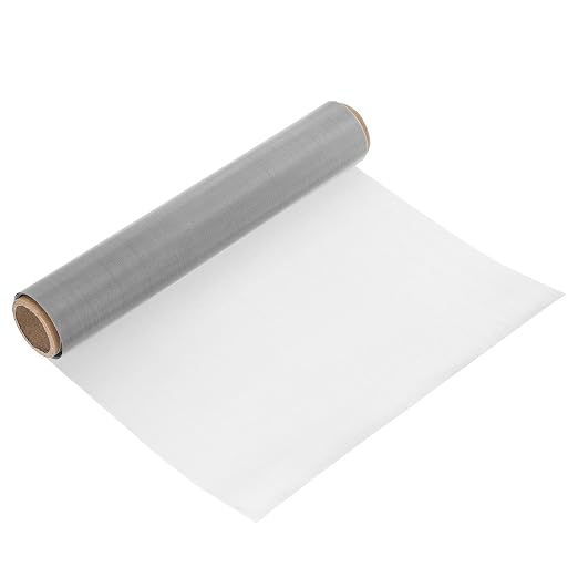 uxcell 2Pcs 50 Mesh 39" x 12" Woven Wire Mesh, 304 Stainless Steel Air Vent