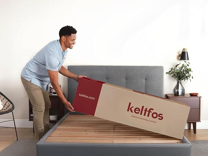 Twin Mattress 12 Inch, Hybrid Mattress in a Box, Individual Pocket Spring with Motion Isolation, Personalized Support &Zoned Pressure Relief, Certified Safe Memory Foams, Medium Firm Feel
