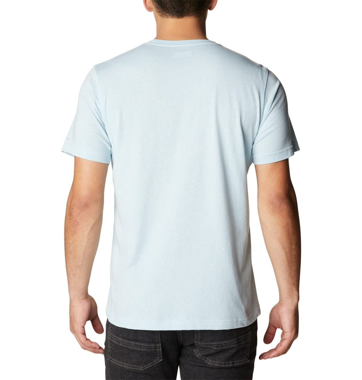 Columbia Men's Thistletown Hills Short Sleeve, Sky Blue Heather, 3X Big