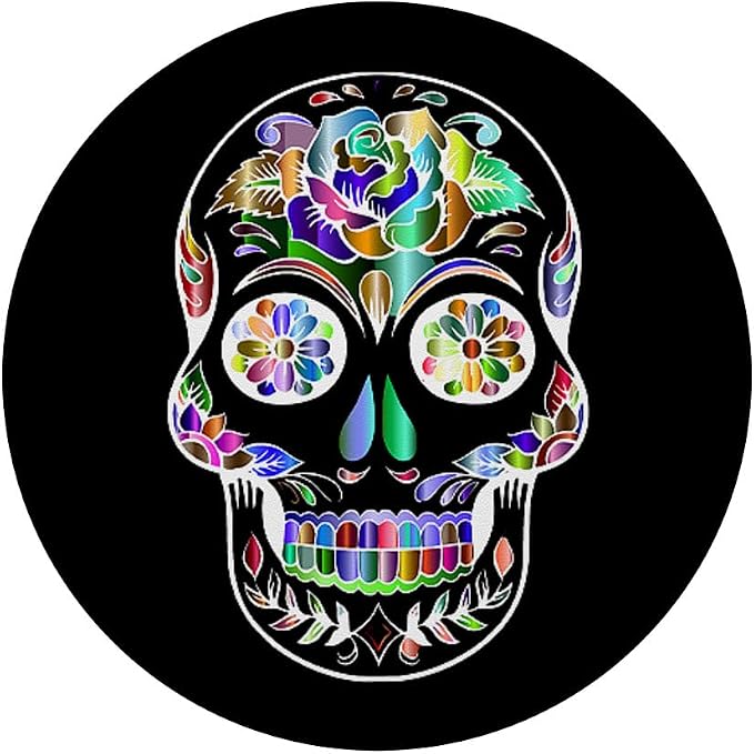 Dia De Los Muertos Pop Socket for Phone PopSockets Skull PopSockets Standard PopGrip