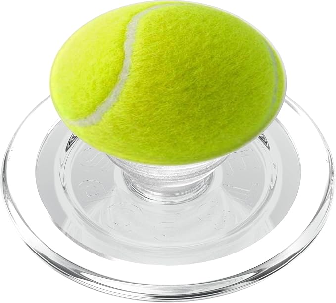 Tennis Ball Black PopSockets Adhesive PopGrip