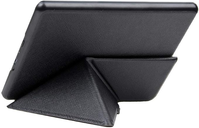 Case for 6-inch Kindle Paperwhite 4 (10th Gen 2018 Releases) Standing Origami Slim Shell Cover with Auto Wake/Sleep for Amazon Kindle Paperwhite 2018 E-Reader Black