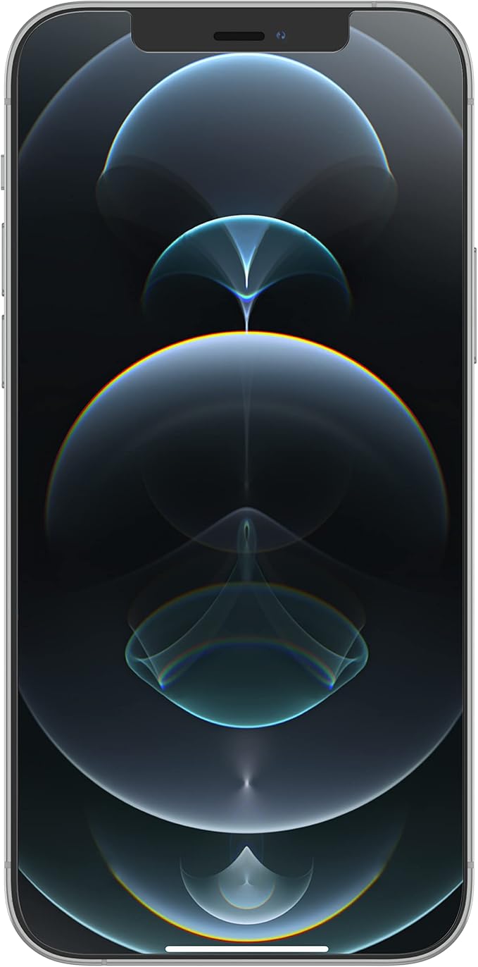 OtterBox TRUSTED GLASS Screen Protector for iPhone 12 &amp iPhone 12 Pro - CLEAR (GEN 2) (Single unit ships in Polybag Ideal for Business Customer)