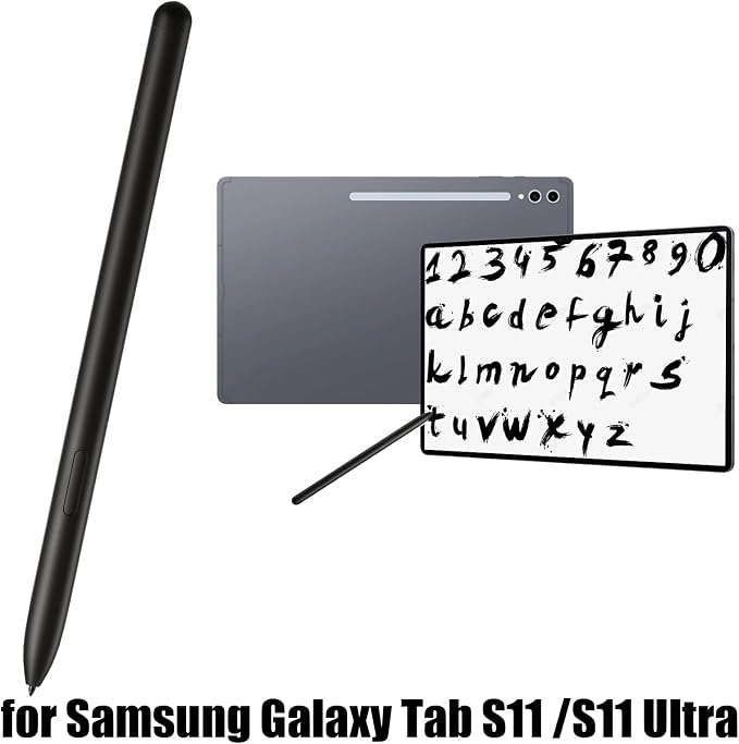 Galaxy Tab S11 Stylus Pen Replacement for Samsung Galaxy Tab S11 Ultra Stylus Pen for Galaxy Tab S11 S Pen WithoutBluetooth with Free 5 Tips (Gray)