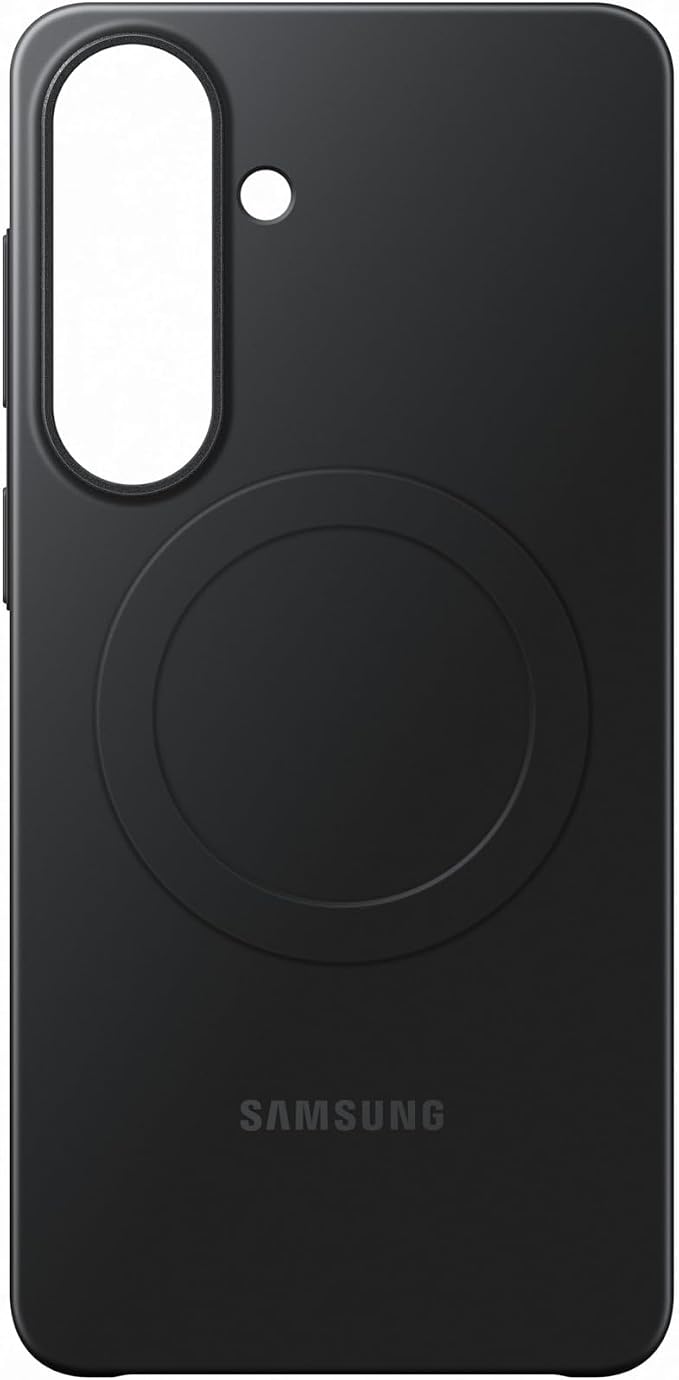 Samsung Galaxy S26 Rugged Magnet Phone Case Scratch Resistant Raised Edges Comfortable Safe Grip Black