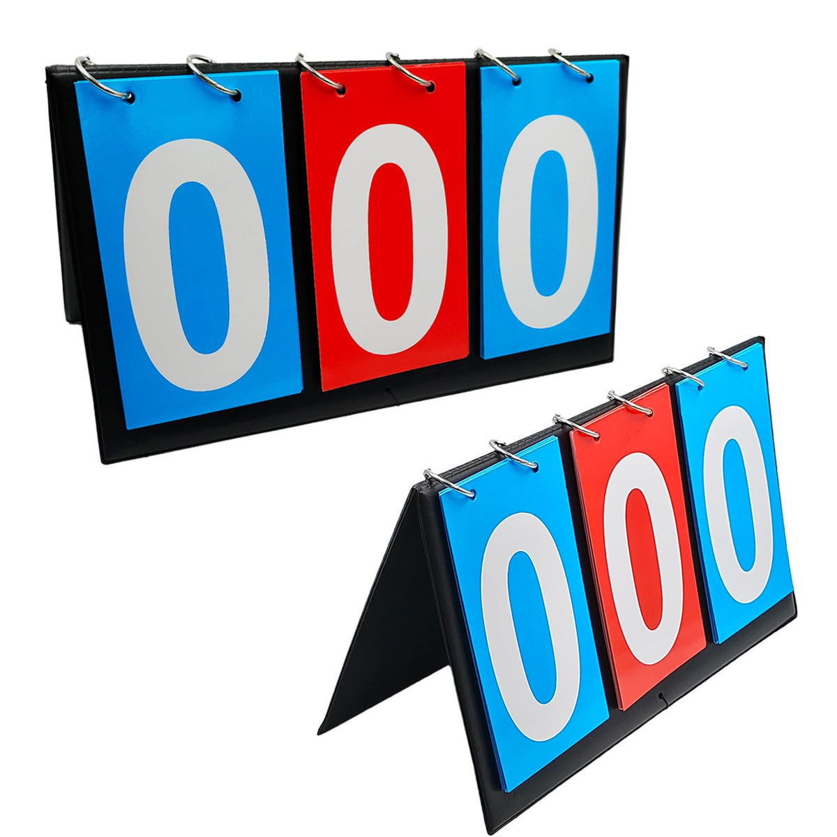 GRSECPO Portable Flip Scoreboard for Table Top Games Multi-Sport Score Keeper (Basketball, Soccer, Tennis & More)
