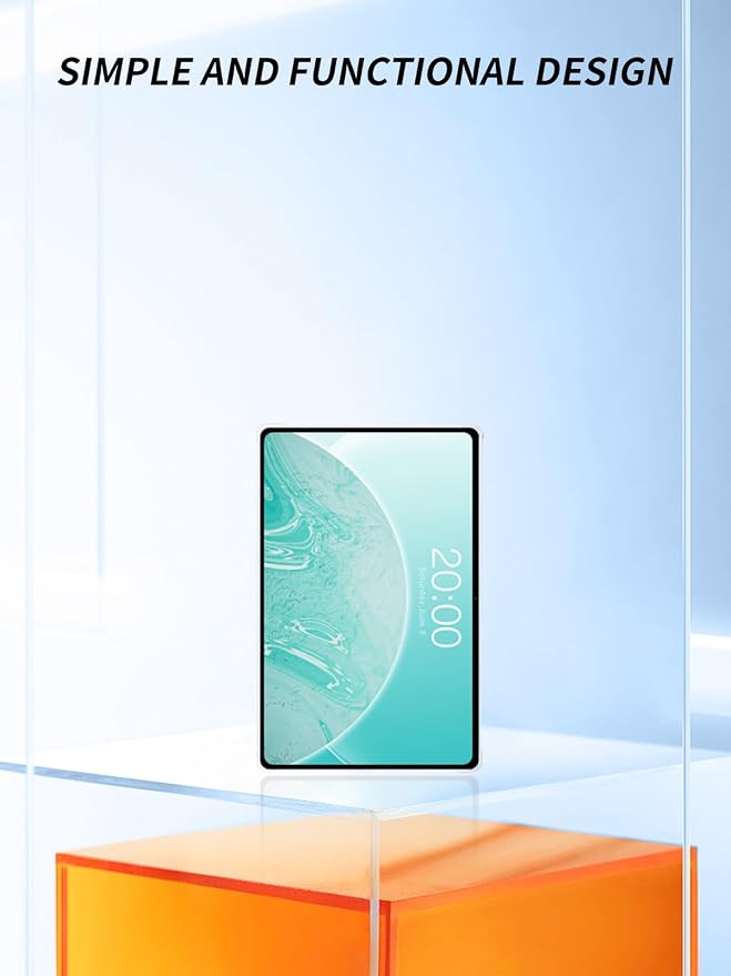 for Teclast T65 2025 Tablet 13.4 Inch Android Tablets CaseUltra-Thin Full Coverage CornerBOVUGAC Soft TPU Shockproof Kids Friendly for Odea A13 5G 13.4 Case Cover (Clear)