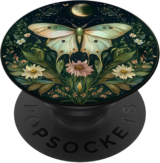 Luna Moth PopSockets Adhesive PopGrip