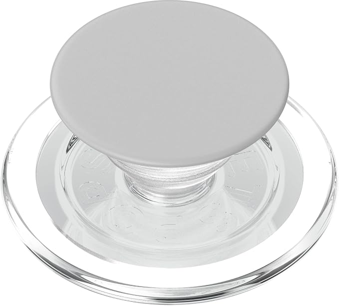 Light Gray Plain PopSockets Adhesive PopGrip