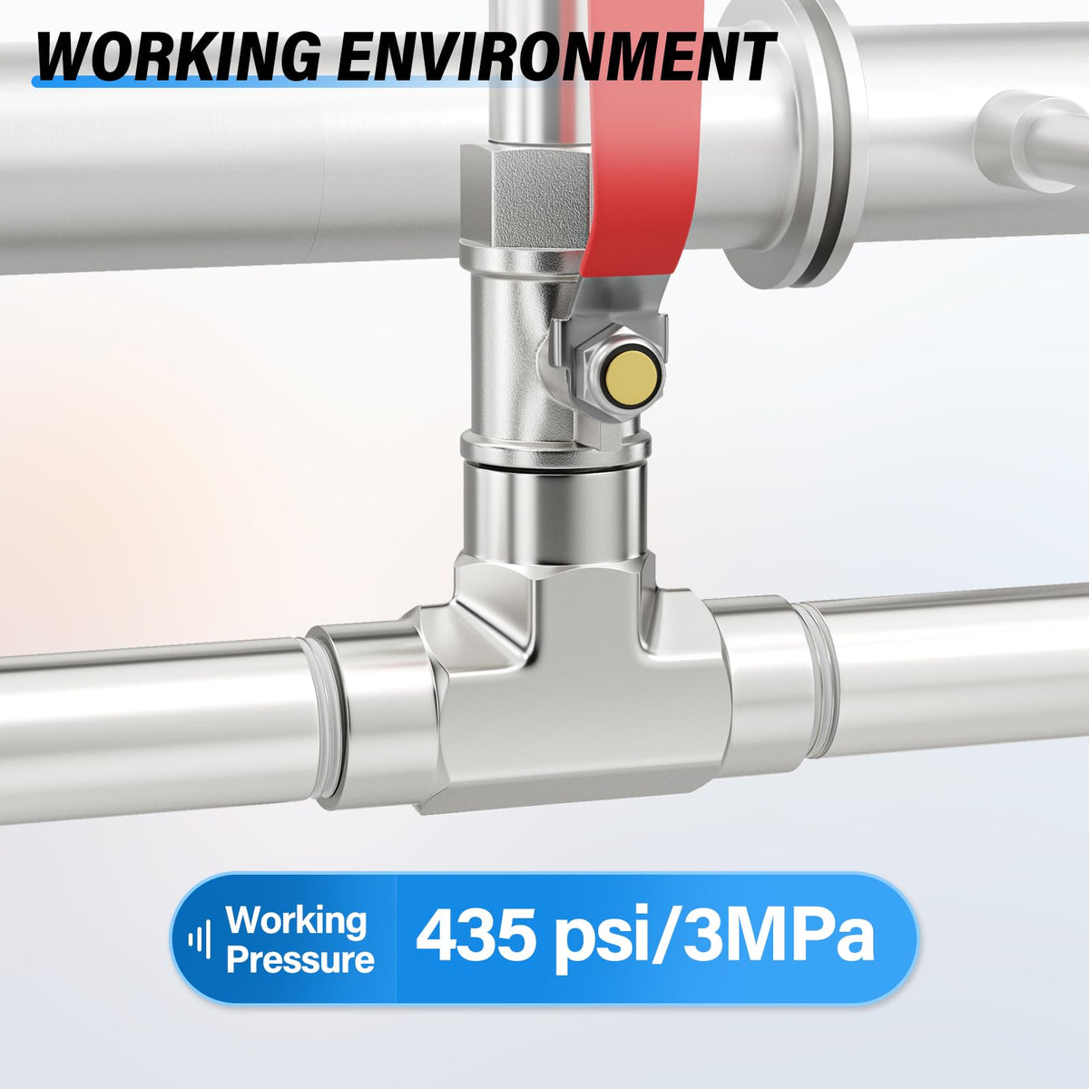 TAILONZ PNEUMATIC 1/4" BSP Male x 1/4" BSP Male 304 Stainless Steel Pipe Nipple, 4" Length Cast Pipe Fitting, Threaded Connector（Pack of 3）