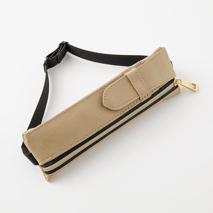 DESIGNPHIL Midori 41824006 Pen Case, Book Band Pen Case, Beige, For B6-A5