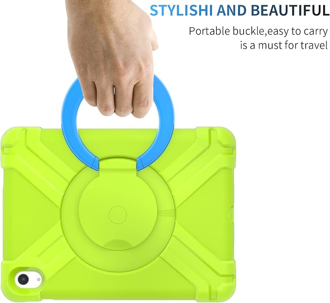 AKABEILA Compatible with Amazon Fire HD 8 2020/2022 Tablet Case，Rugged Kids Case with Stand Lightweight Shockproof Kids Friendly Tablet Cover Black