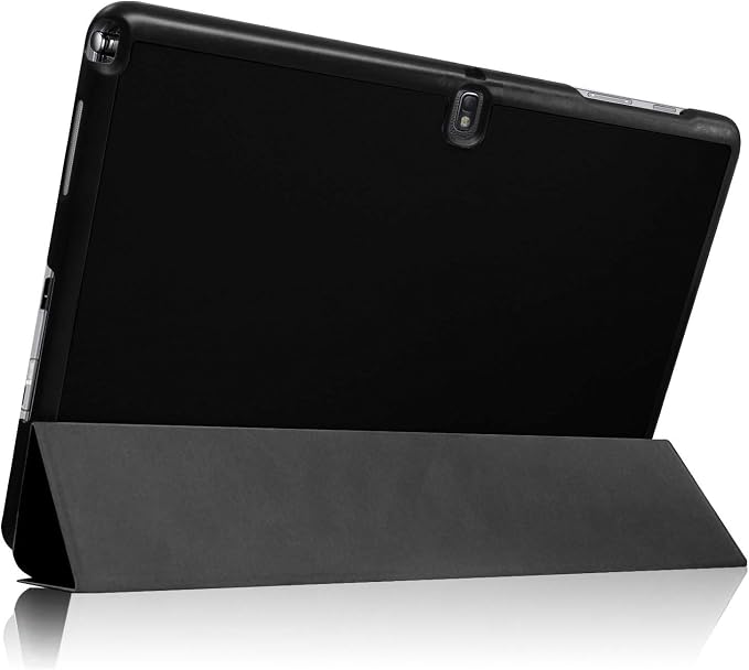 Fintie Slim Case for Samsung Galaxy Note Pro 12.2 &amp Tab Pro 12.2 Black | Trifold Stand Lightweight PU Leather Hardback Microfiber Lining Auto Sleep/Wake