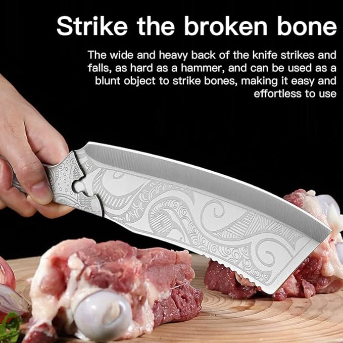 12.6 inch Machete, Professional Outdoor Survival Knife,Suitable for Jungle clearing, Camping,Gardening Cleaning, Ergonomic Anti Slip Handle