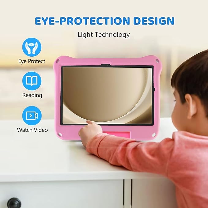 Dinosaur REVVL Tab 5G 2023 Case for Kid Boy Light EVA Kids Friendly Revvl Tab Case with Handle Kickstand Kids Pro Shockproof Full Cover Boy's Gift (KL)