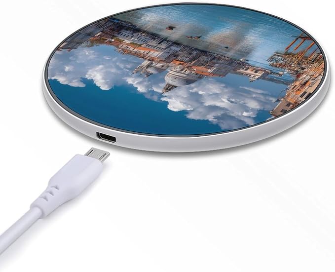 Santa Maria Basilica Venice Wireless Charger Portable Charging Pad | LightweightAll Smartphone