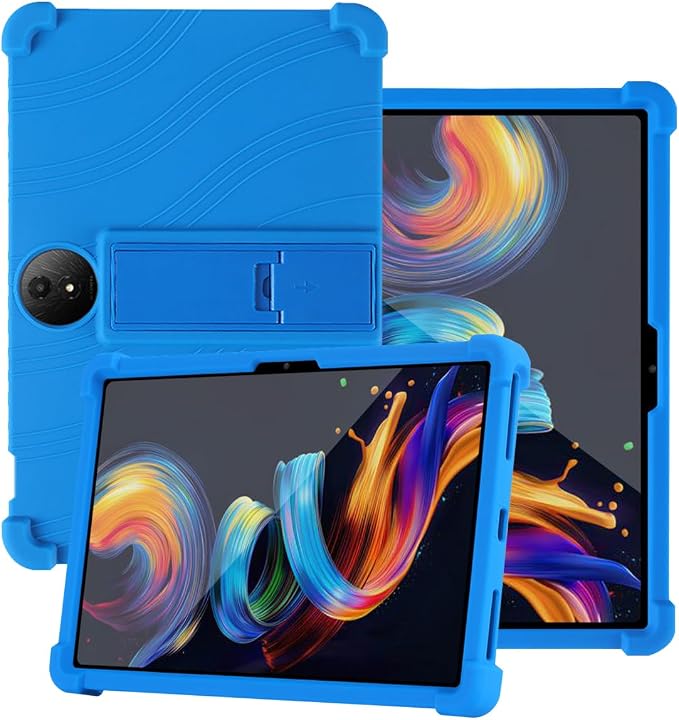 Tablet Case for TCL Nxtpaper 11 Plus Soft Silicone Case with Adjustable Stand Shockproof Protective Cover for TCL Nxtpaper 11 Plus 11.5 inch. (Black)