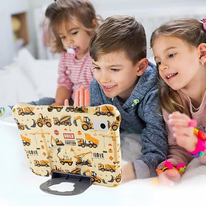 Dinosaur REVVL Tab 5G 2023 Case for Kid Boy Light EVA Kids Friendly Revvl Tab Case with Handle Kickstand Kids Pro Shockproof Full Cover Boy's Gift (KL)