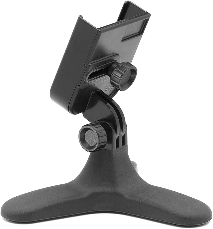 WeatherTech DeskFone - Universal Desktop Cell Phone Holder (Black Metal Knobs)