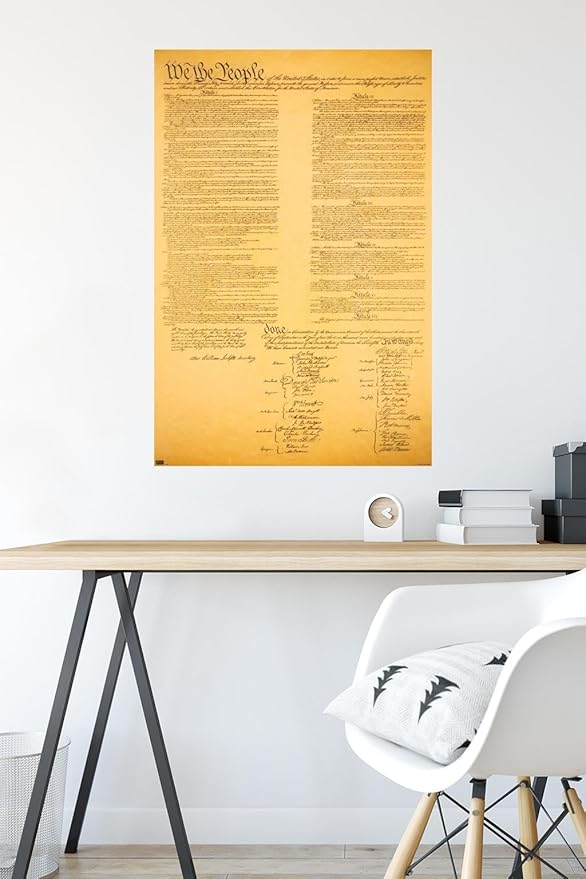 Trends International The Constitution Wall Poster, 22.375" x 34", Premium Unframed Version