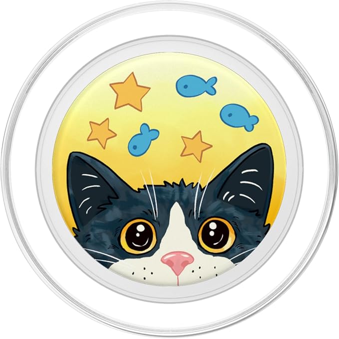 PopSockets Phone Grip – Cat PopSocket - Boss The Cat PopSockets PopGrip for MagSafe