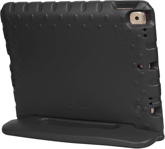 HDE Case for iPad 9th Generation Kids Shockproof Cover 10.2 inch with Handle Stand fits 2021 9th Gen 2020 8th 2019 7th Tablet - Black