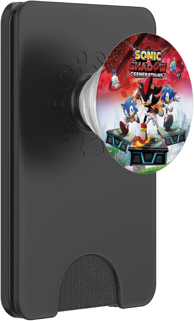 Sonic The Hedgehog Sonic X Shadow Generations - Key Art PopSockets Adhesive PopGrip