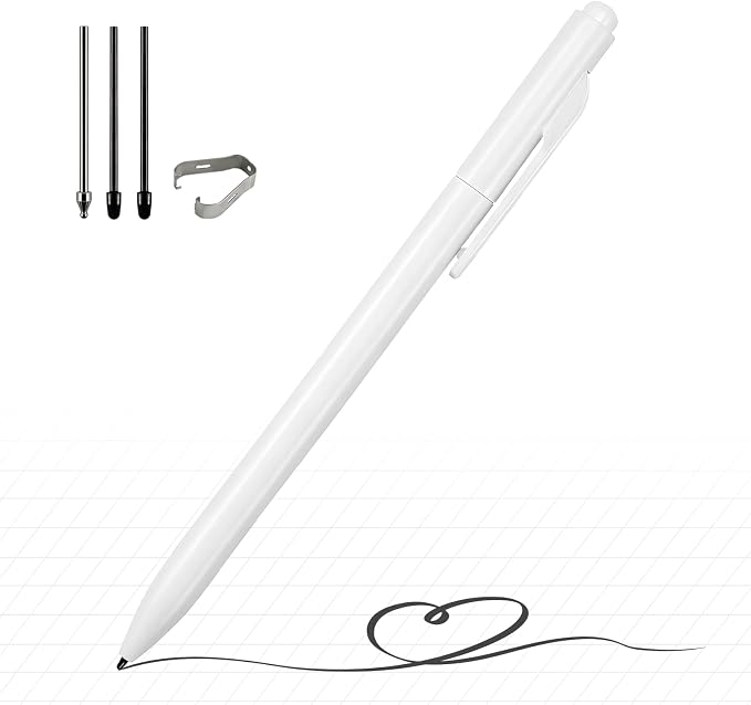 ProSketch Digital Pen fits for Remarkable 2 /Scribe/Supernote with Eraser Pencil Clip+NeverReplace Fine Titanium TipsTilt Draw&amp4096 Pressure LevelEMR Pen ReplacementEmpower Your Digital Craft