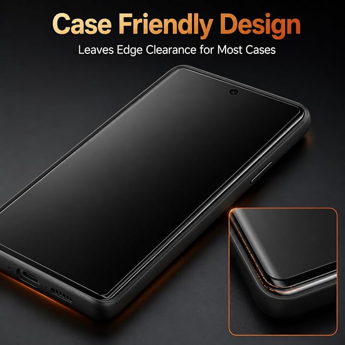 Privacy Screen Protector for Samsung Galaxy Note 10 Plus 2 Pack 3D Curved Tempered Glass Anti Spy Full Coverage Case Friendly High Touch Sensitivity for Fingerprint Unlock Compatible